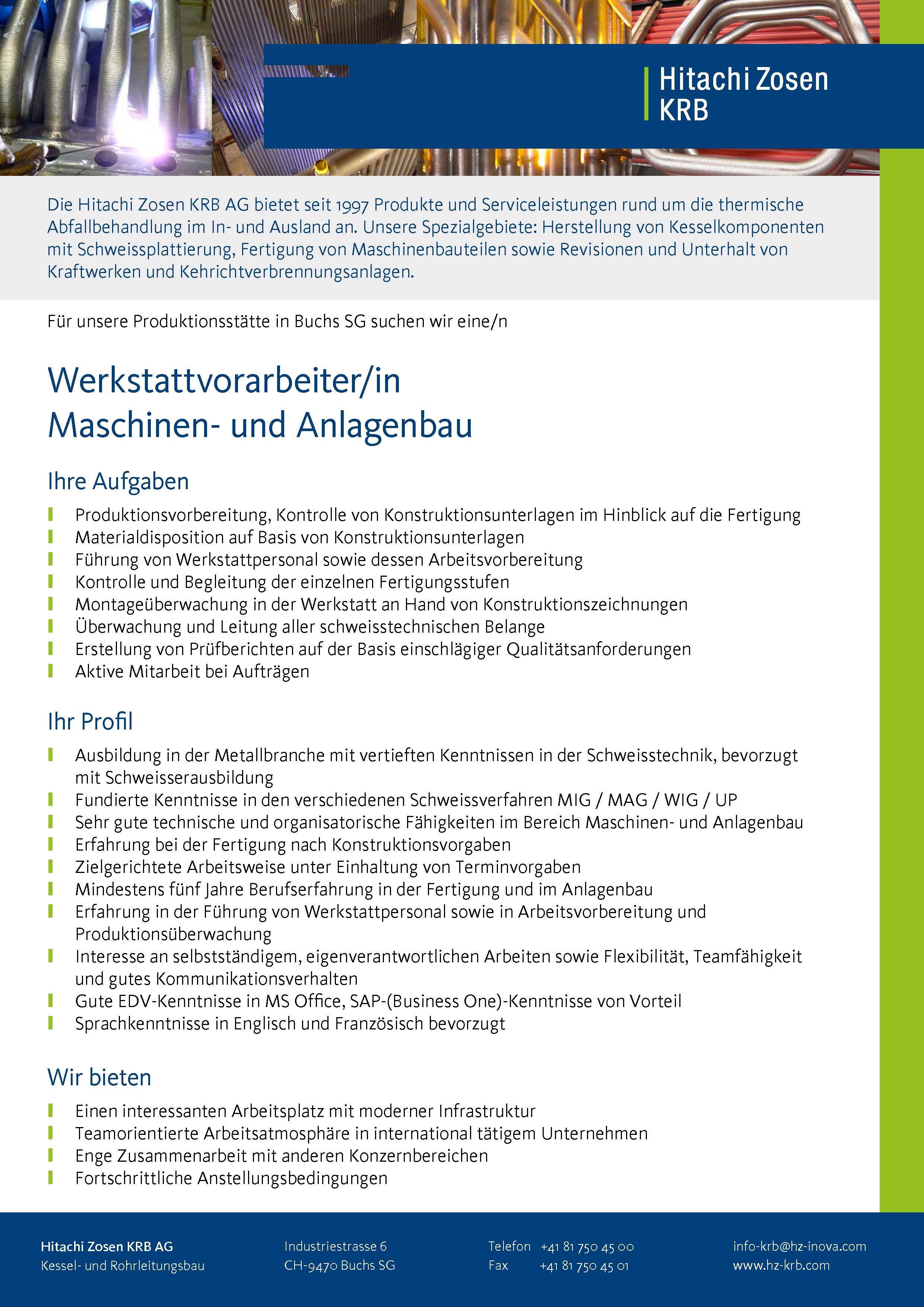 stellenanzeige personalleiter